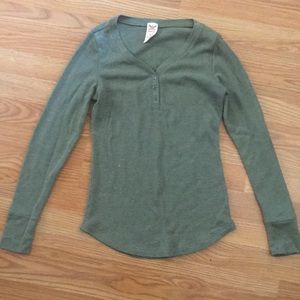 ••SOLD••Faded Glory Army Green Thermal